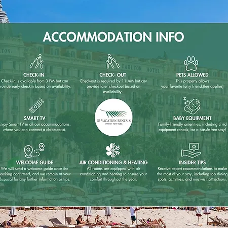 Lb Vacation I Renovated Min From And Palais *